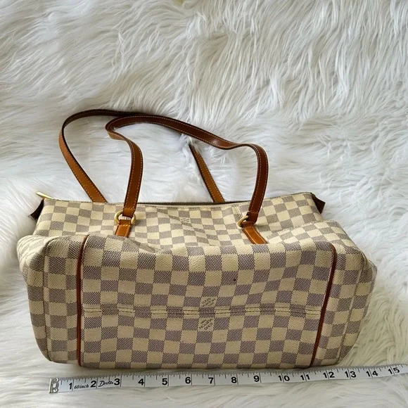 Louis Vuitton Damier Azur totally MM tote bag - Picture 12 of 14